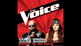 Ceelo Green & Juliet Simms | Born To Be Wild | Studio Version | The Voice 2