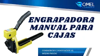 ENGRAPADORA MANUAL PARA CAJAS DE CARTON