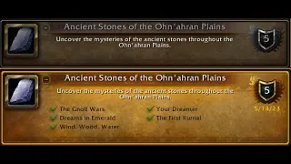 How To Do The Ancient Stones Of The Ohn'ahran Plains Achievement!