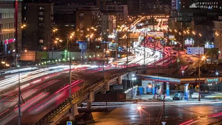 Moscow junctions 2017 timelapse