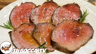 593 - Roast beef alla Bocca...se dormi non ti tocca! (secondo di carne tipico, gustoso e facile)