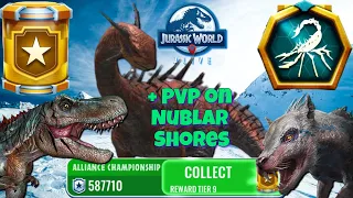 Opening December AC Reward + PVP on Nublar Shores 🏅 Jurassic World Alive