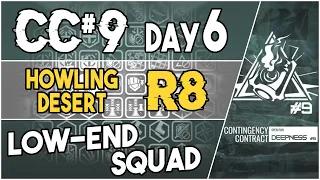CC#9 Daily Stage 6 - Howling Desert Risk 8 | Low End Squad |【Arknights】