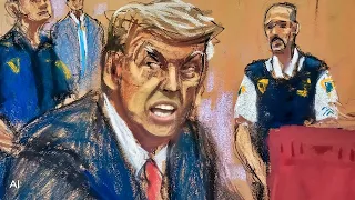 Donald Trump  in Court Reflects on His Farts