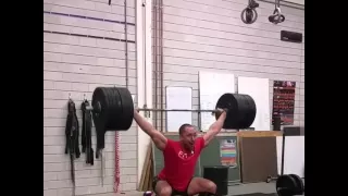 Hang snatch: 132,5 x 1 rep by Dempsey Tamara