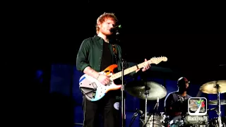 Ed Sheeran @ Grammy Rehearsals backstage