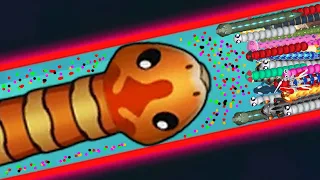 SNAKE.IO 🐍 1 PRO VS 99999999999999 NOOBS 🐍 BEST EPIC SNAKE IO GAMEPLAY 🐍 PART-1