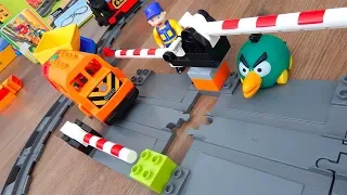 Машинки игрушки Лего Поезда мультики Город машинок 276: Граница. Мультики для детей про Машинки