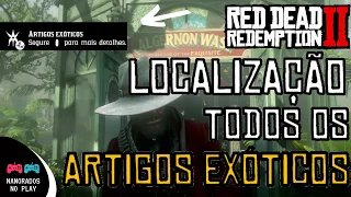 Exotic items DETAILED LOCATION Red Dead Redemption 2