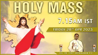 (LIVE) Friday Mass | Fr Joby Anthikadan VC  | 28 Apr 2023 | Divine Colombo