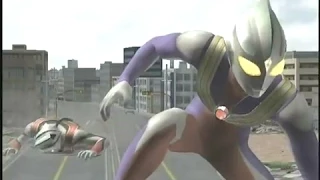 ULTRAMAN  TIGA  FIGHTING  IN  FE3 & FER