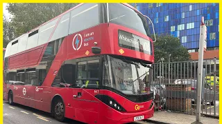 FULL ROUTE VISUAL_Route 106 Whitechapel-Finsbury Park|Enviro 400 EV(Ee17-LF20 XL7