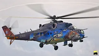 Tiger-Hind - Czech Air Force Mi-35 special livery at Sanicole Airshow 2021