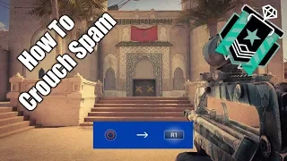 How To Crouch Spam On PS4 ( Button Assignments ) - Rainbow Six Siege