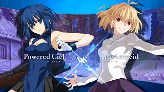 [MELTY BLOOD: TYPE LUMINA "Powered Ciel vs "Red Arcueid" Gameplay Video ➀]