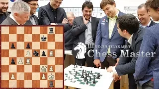 Three World Champions against Karjakin, Nepo and Dubov. Chess