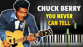 🎸 Chuck Berry - You Never Can Tell Piano Tutorial (Sheet Music + midi + lyrics)