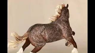 How to Paint a ROAN! - Pencils & Acrylic - How to Customize your Breyer Model Horse