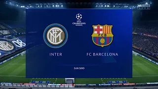 FIFA 20 | Inter Milan vs FC Barcelona - UEFA Champions League (Full Gameplay)