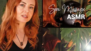Intensely Relaxing ASMR Spa Massage 🌟 Soft Speaking, Whispers, Crunching Faux Leather & Oils