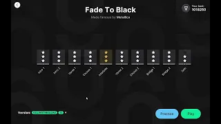 Fade to Black Guitar Tab YOUSICIAN **Level 12** Metallica