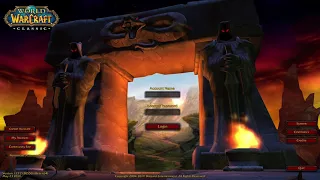 The Classic WoW Login Screen (1 Hour Loop)