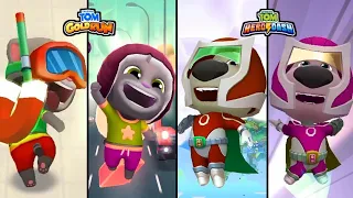 Talking Tom Gold Run Splash Tom,Crew Splash vs Hero Dash Red Blame Ben,Crew Blame Ben iOS Gameplay