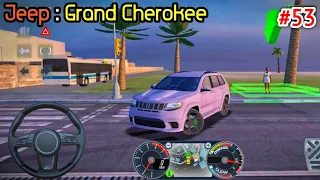 Taxi Sim 2022 - Jeep Grand Cherokee Car Driving #53 #taxisim2022 #jeepgrandcherokee #viralgames