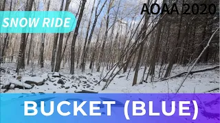 AOAA Bucket (Blue) @ Friends & Family Snow Ride 2020