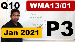 Jan 2021/P3 | WMA13/02 | Question No.10 | Pearson Edexcel