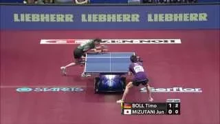 2014 WTTTC MT-SF GER-JPN (4) Timo Boll - Jun Mizutani (full match|short form in HD)