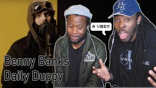 AMERICANS REACT TO BENNY BANKS - DAILY DUPPY [UK RAP REACTION] [CRAZY VIBES!!!]