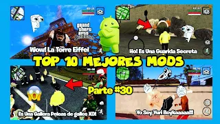 ¡¡Top 10 Mejores Mods Para el GTA San Andreas Android!! Parte #30