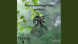 Native American Flute and Rain Relaxing 1 Hour Ambient Yoga Meditation Sound For Sleep or Study