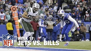 Fitzpatrick Tosses It To Eric Decker for 21-yard TD! | Jets vs. Bills | NFL