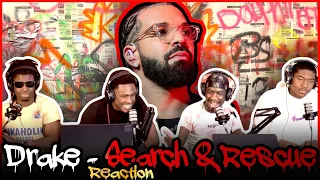 Drake - Search & Rescue (Official Visualizer) | Reaction