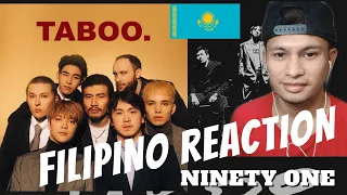 TABOO I NINETY ONE (ft. Ирина Кайратовна) [Audio Visual] I FILIPINO REACTION
