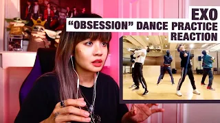 OG KPOP STAN/RETIRED DANCER reacts to EXO "Obsession" Dance Practice!