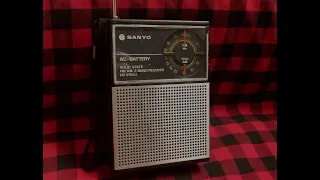 Sanyo RP 5115 U MW Performance 540 khz kossuth Radio UTC 20.00