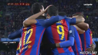 Neymar Penalty Goal   Barcelona vs Athletic Bilbao 2 0   Copa del Rey  11. 01. 2017 HD