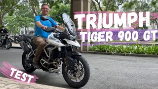 Triumph Tiger 900 GT тест и впечатления гусевода | Вьетнам | Triumph Tiger 900 обзор (экспресс)