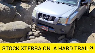 Can a stock Nissan Xterra goes offroad?