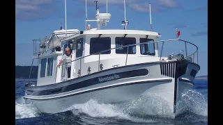 Nordic Tug 37  (sold) check out the follow up video linked below on this boat...