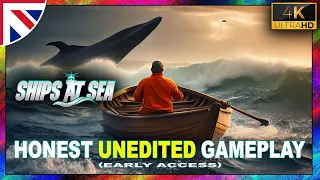 Whale Watching In New Boat  |  Honest Unedited Ships at Sea Playthrough (Early Access)  |  Ep16