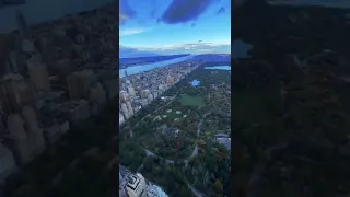 An unreal view of Central Park, New York.ереальный вид на Центральный парк, Нью-Йорк.