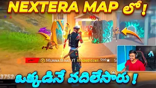 Last Zone New Map Op Gameplay No Teamates - Free Fire Telugu - MBG ARMY