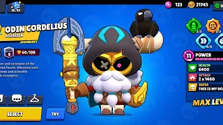 All Odin Cordelius Skin Animations In Brawl Stars