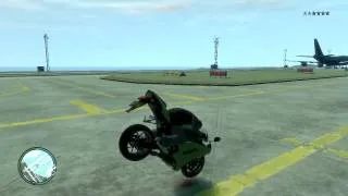 GTAIV stoppie gone wrong