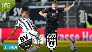 3. Liga: Dank Joker Rühle - Ulm dreht Spiel in Sandhausen | SWR Sport