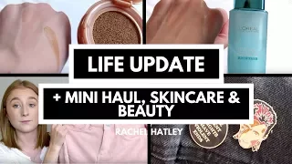 HUGE LIFE UPDATE + MINI HAUL | Rachel Hatley